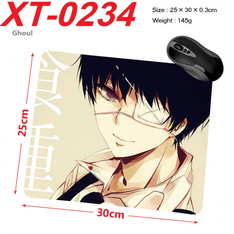 Tokyo Ghoul Anime peripheral new lock edge mouse pad 25X30cm  xt-0234