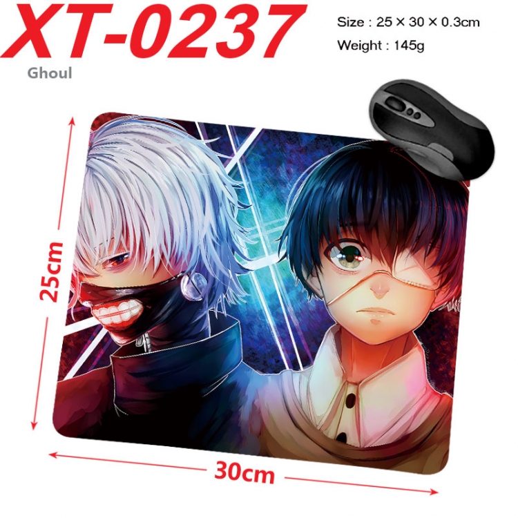 Tokyo Ghoul Anime peripheral new lock edge mouse pad 25X30cm  xt-0237