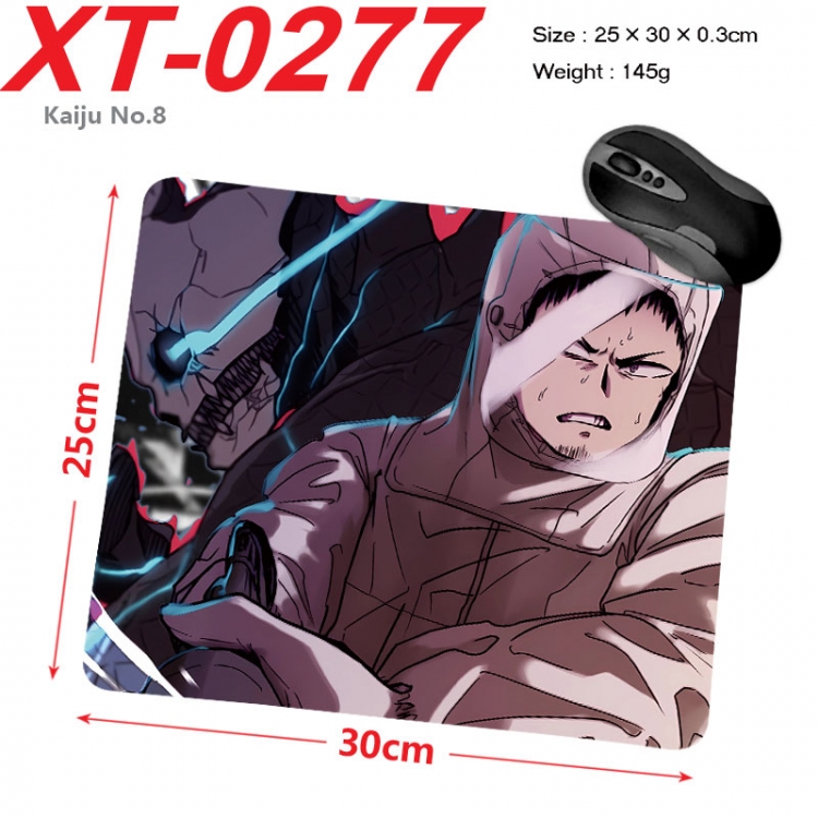 KAIJU NUMBER EIGHT Anime peripheral new lock edge mouse pad 25X30cm  xt-0277