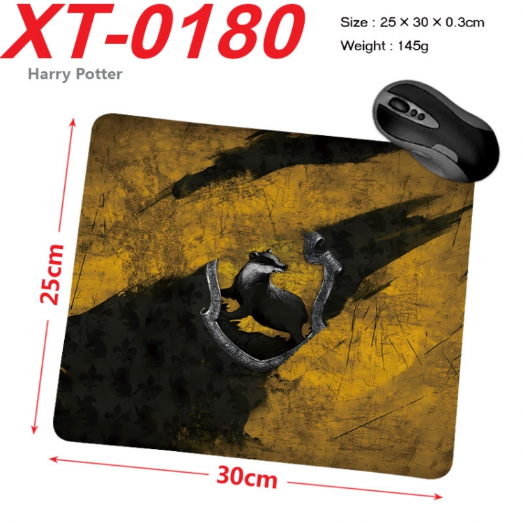 Harry Potter Anime peripheral new lock edge mouse pad 25X30cm xt-0180