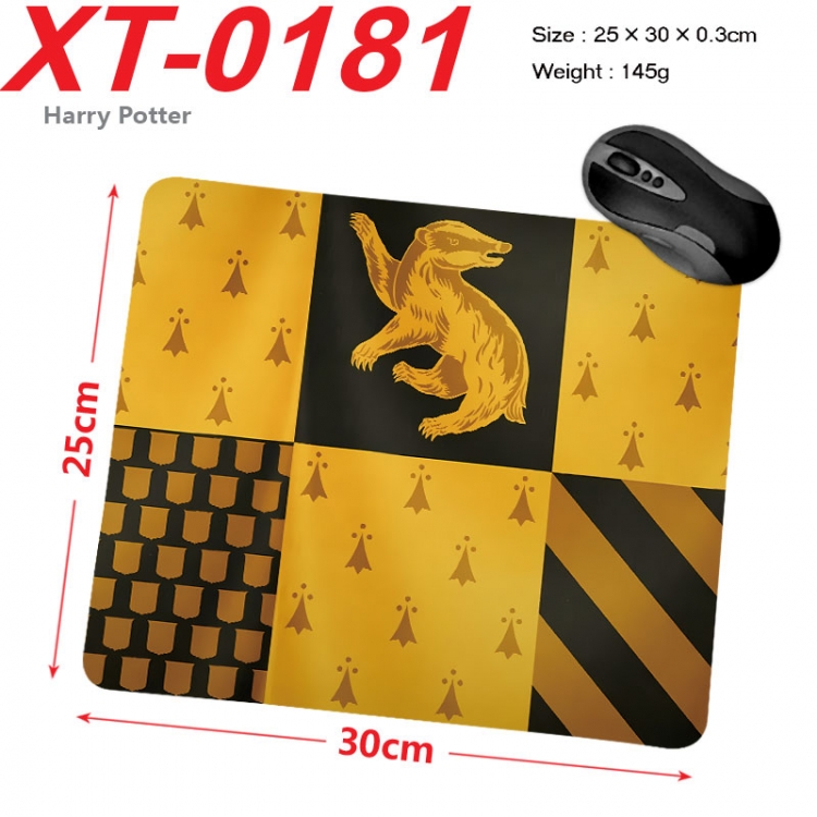 Harry Potter Anime peripheral new lock edge mouse pad 25X30cm  xt-0181