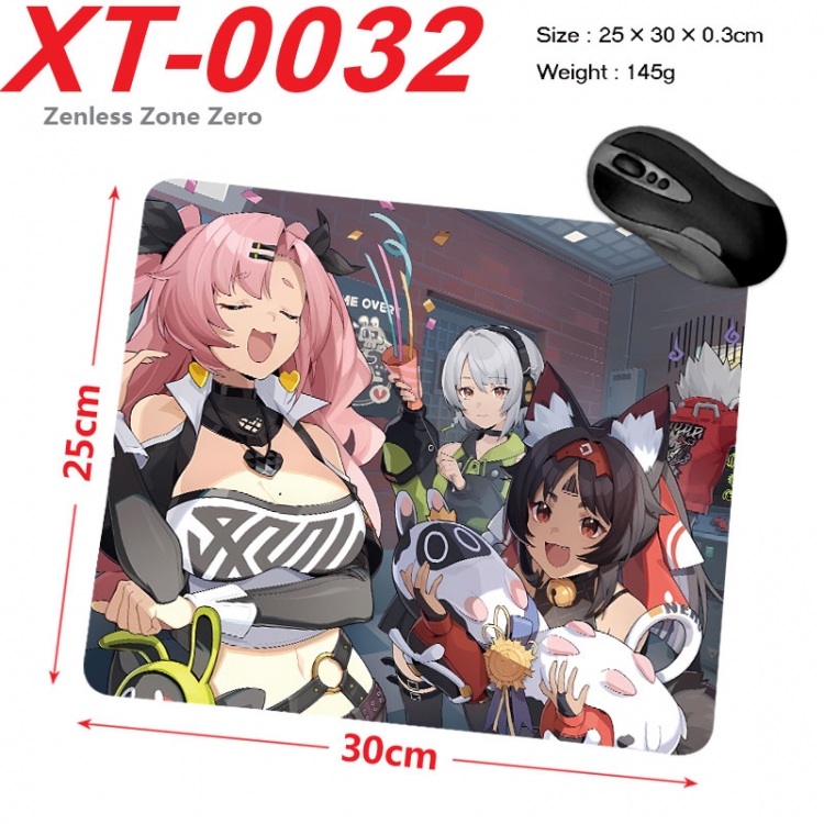 Zenless Zone Zero  Anime peripheral new lock edge mouse pad 25X30cm  xt-0032