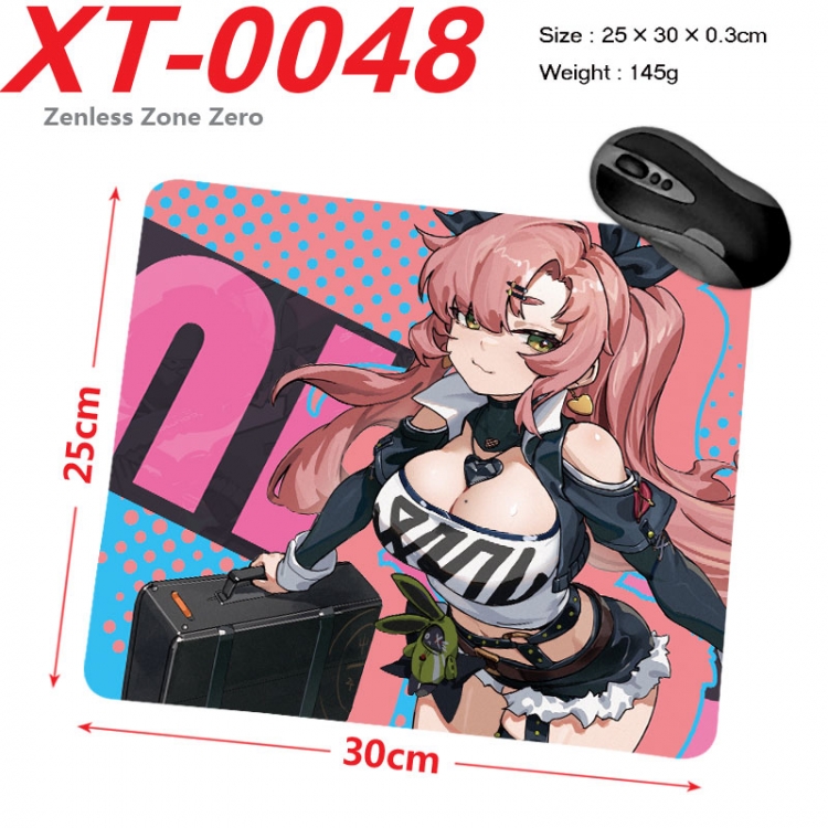 Zenless Zone Zero  Anime peripheral new lock edge mouse pad 25X30cm  xt-0048