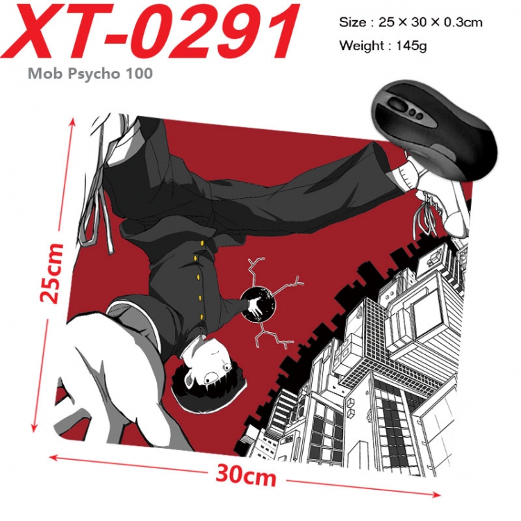 Mob Psycho 100 Anime peripheral new lock edge mouse pad 25X30cm  xt-0291