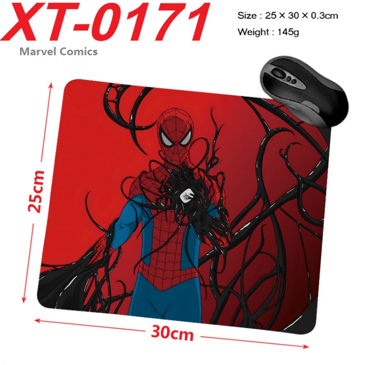 Marvel Anime peripheral new lock edge mouse pad 25X30cm  xt-0171