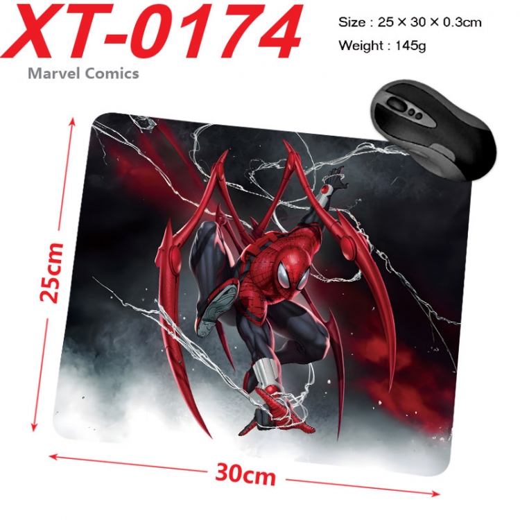 Marvel Anime peripheral new lock edge mouse pad 25X30cm xt-0174