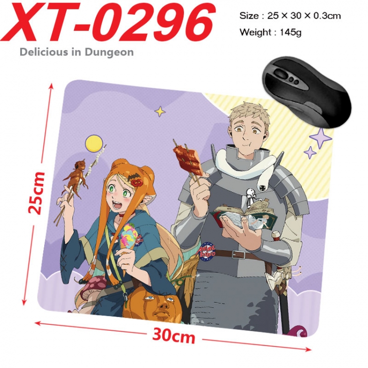 Delicious in Dungeon  Anime peripheral new lock edge mouse pad 25X30cm  xt-0296