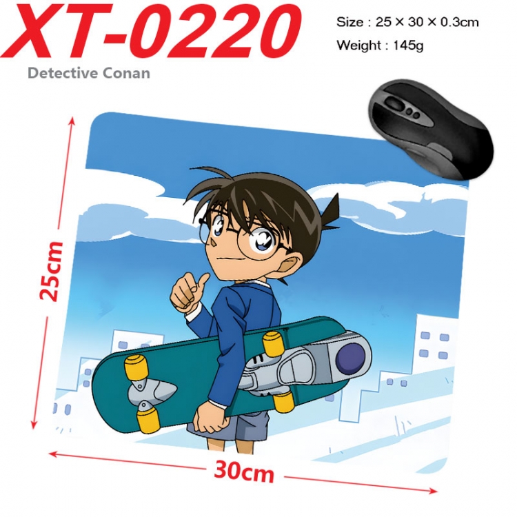 Detective conan Anime peripheral new lock edge mouse pad 25X30cm xt-0220