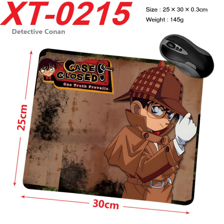 Detective conan Anime peripheral new lock edge mouse pad 25X30cm xt-0215