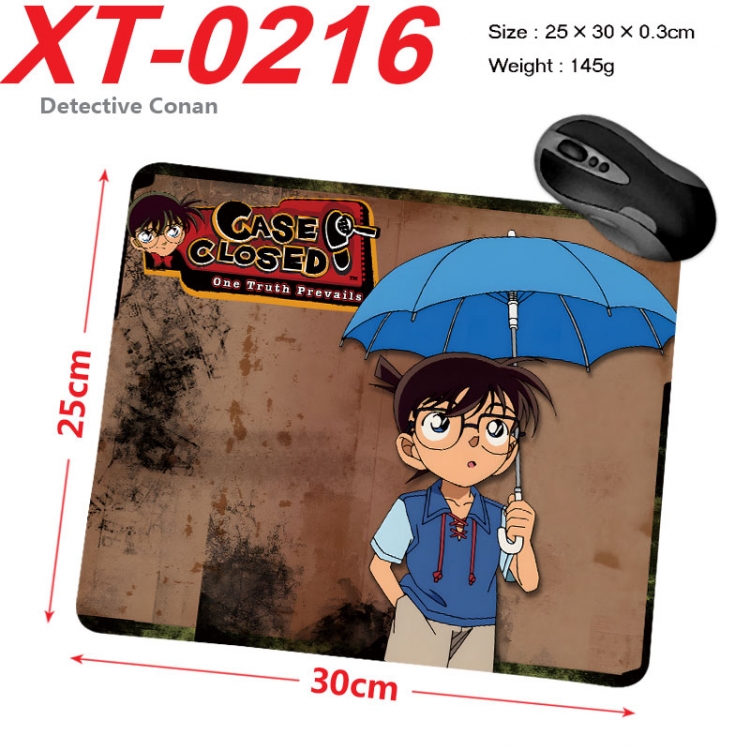 Detective conan Anime peripheral new lock edge mouse pad 25X30cm  xt-0216