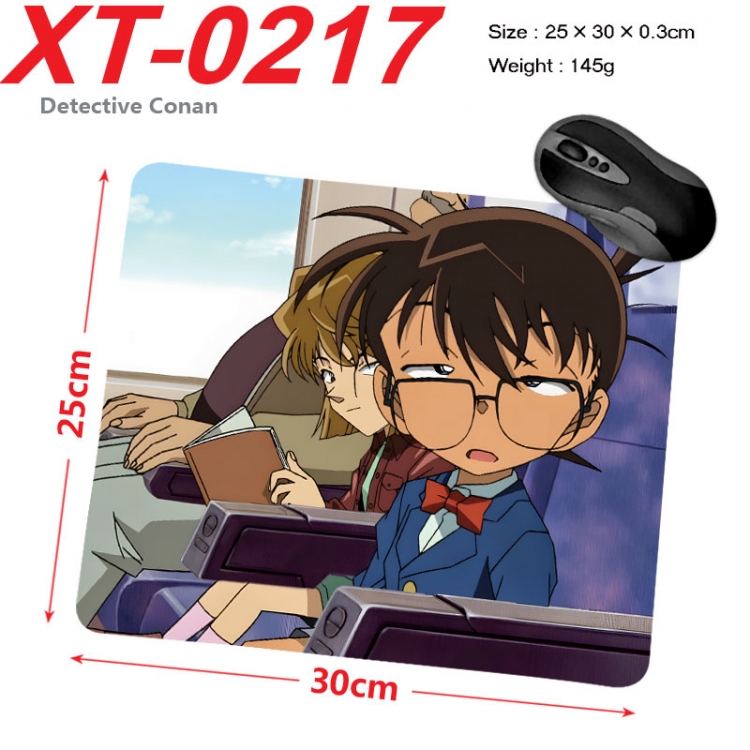 Detective conan Anime peripheral new lock edge mouse pad 25X30cm xt-0217