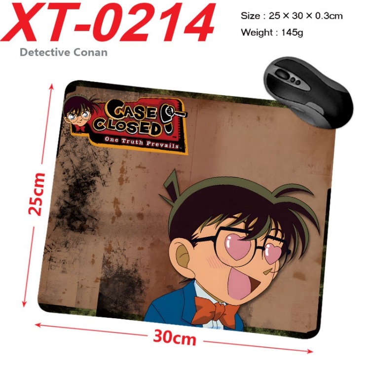 Detective conan Anime peripheral new lock edge mouse pad 25X30cm  xt-0214