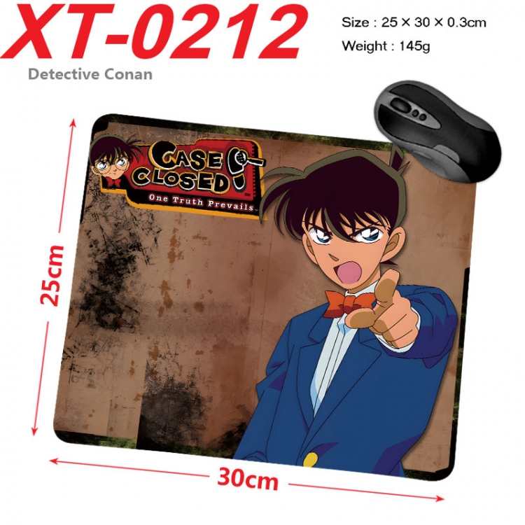 Detective conan Anime peripheral new lock edge mouse pad 25X30cm xt-0212