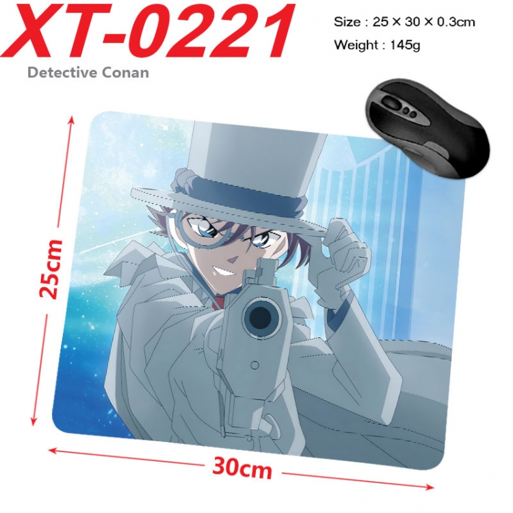 Detective conan Anime peripheral new lock edge mouse pad 25X30cm xt-0221