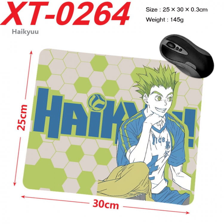 Haikyuu!! Anime peripheral new lock edge mouse pad 25X30cm  xt-0264