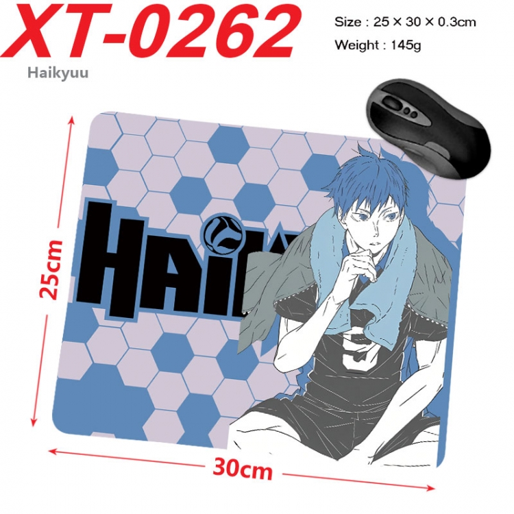 Haikyuu!! Anime peripheral new lock edge mouse pad 25X30cm  xt-0262