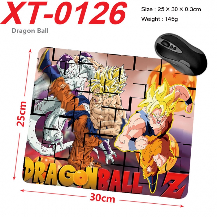 DRAGON BALL Anime peripheral new lock edge mouse pad 25X30cm xt-0126