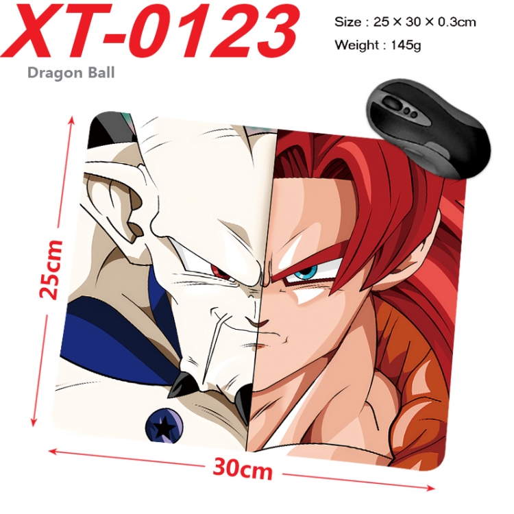 DRAGON BALL Anime peripheral new lock edge mouse pad 25X30cm  xt-0123