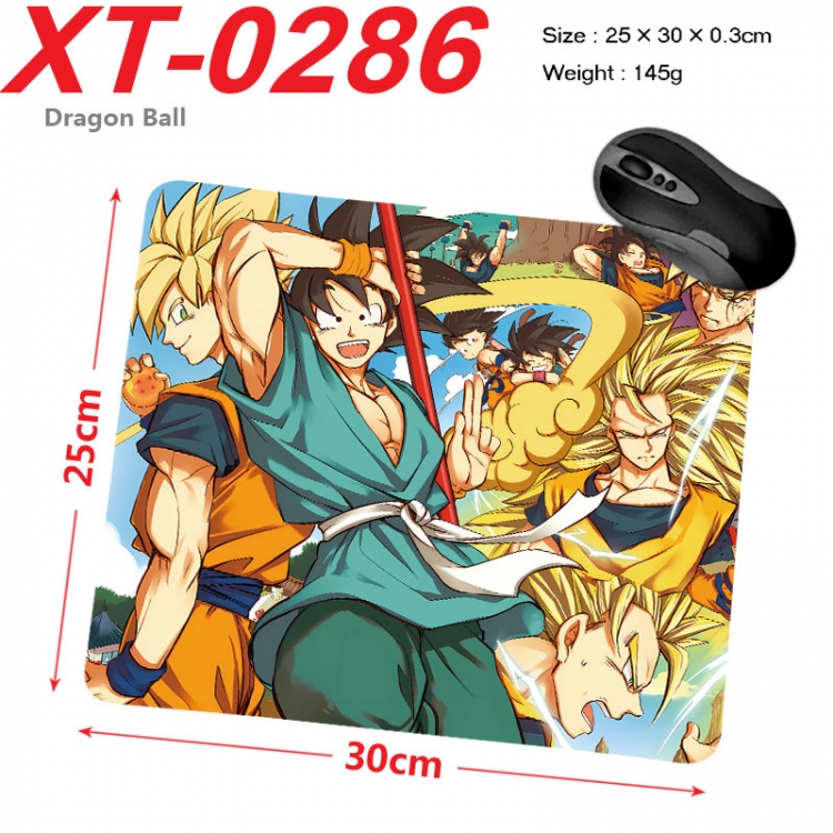 DRAGON BALL Anime peripheral new lock edge mouse pad 25X30cm  xt-0286