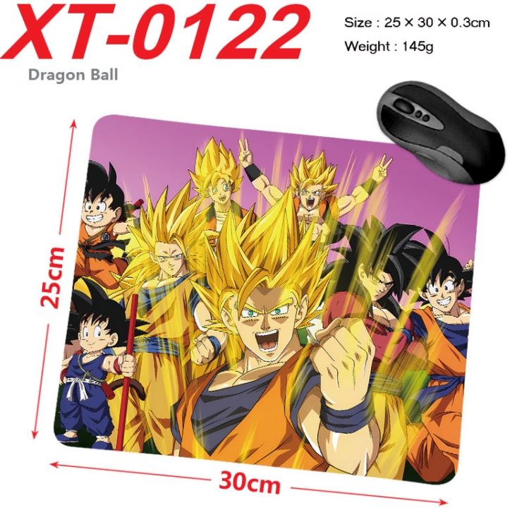 DRAGON BALL Anime peripheral new lock edge mouse pad 25X30cm xt-0122