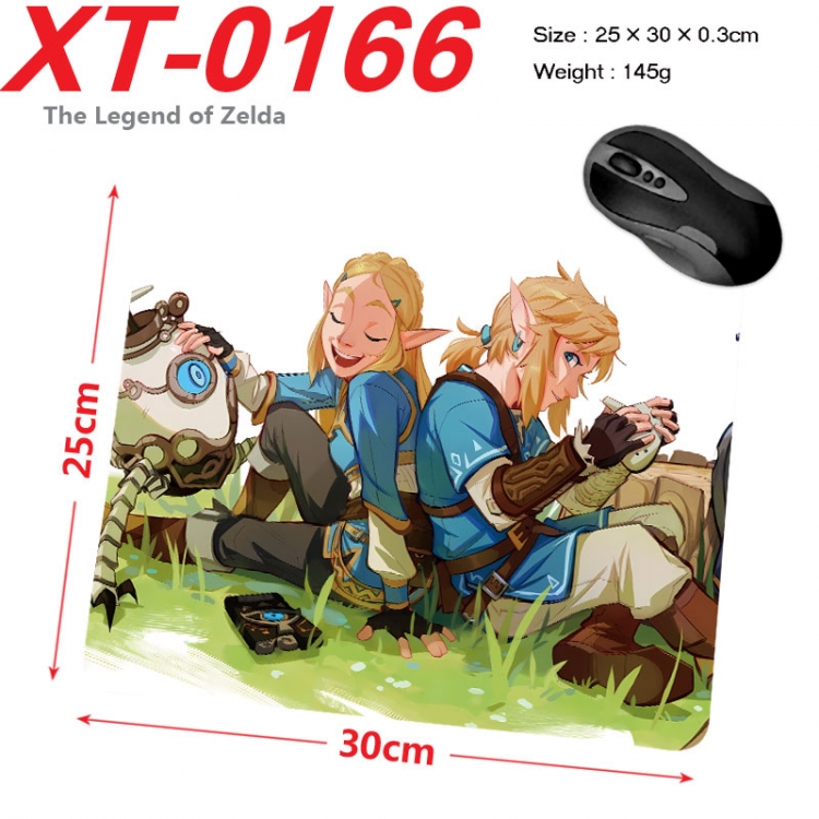 The Legend of Zelda Anime peripheral new lock edge mouse pad 25X30cm  xt-0166