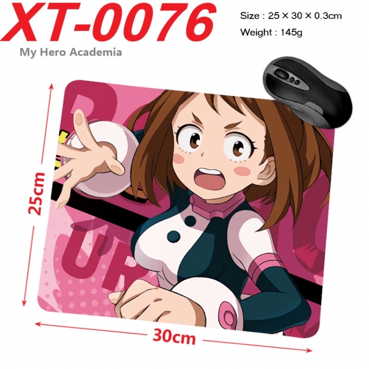 My Hero Academia  Anime peripheral new lock edge mouse pad 25X30cm  xt-0076