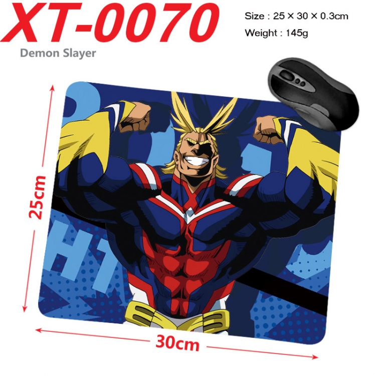 My Hero Academia  Anime peripheral new lock edge mouse pad 25X30cm xt-0070