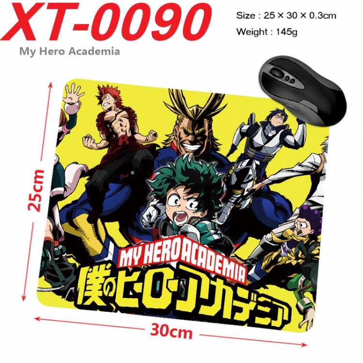 My Hero Academia  Anime peripheral new lock edge mouse pad 25X30cm  xt-0090