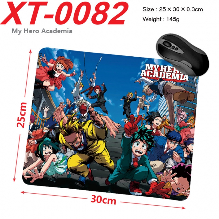 My Hero Academia  Anime peripheral new lock edge mouse pad 25X30cm   xt-0082