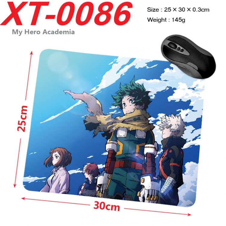 My Hero Academia  Anime peripheral new lock edge mouse pad 25X30cm xt-0086