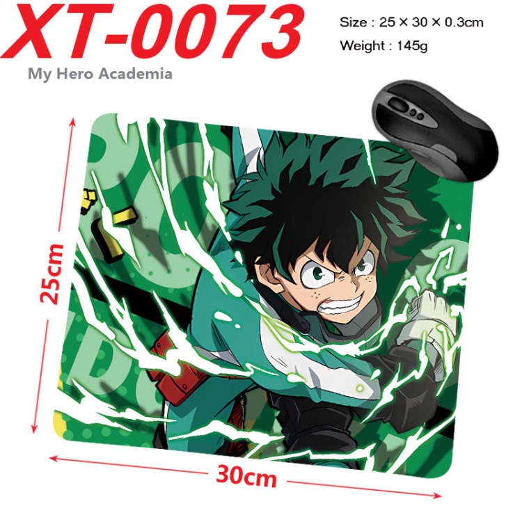 My Hero Academia  Anime peripheral new lock edge mouse pad 25X30cm  xt-0073