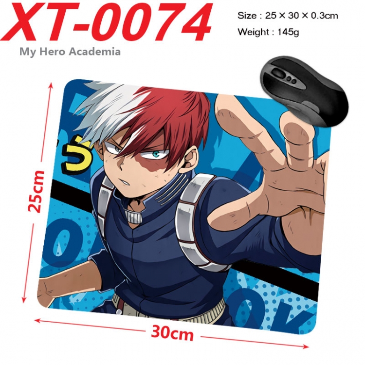 My Hero Academia  Anime peripheral new lock edge mouse pad 25X30cm xt-0074