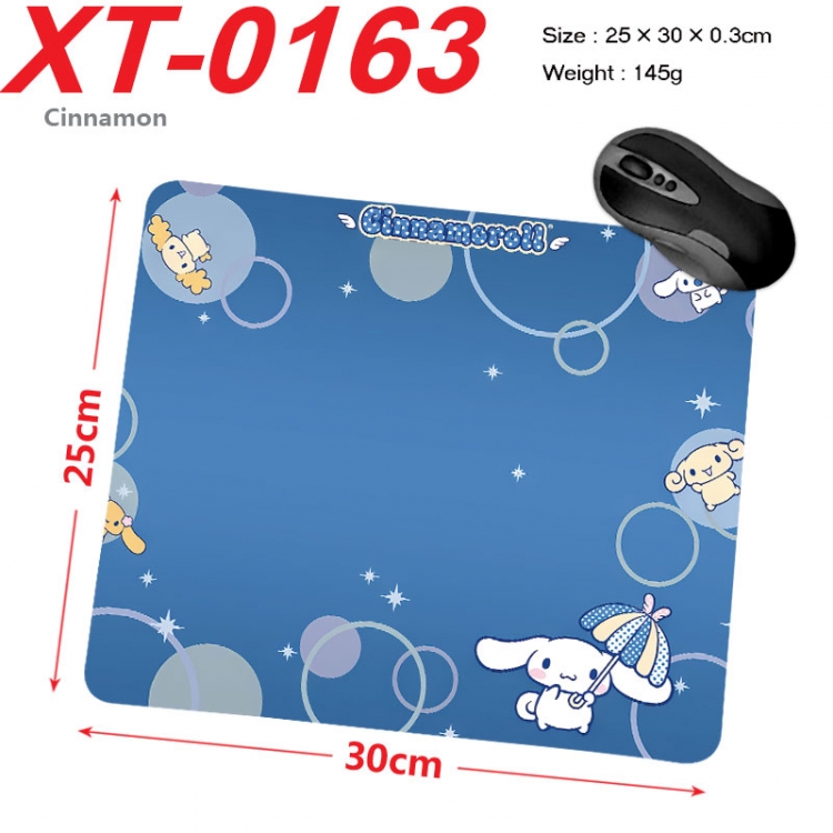 Cinnamoroll Anime peripheral new lock edge mouse pad 25X30cm