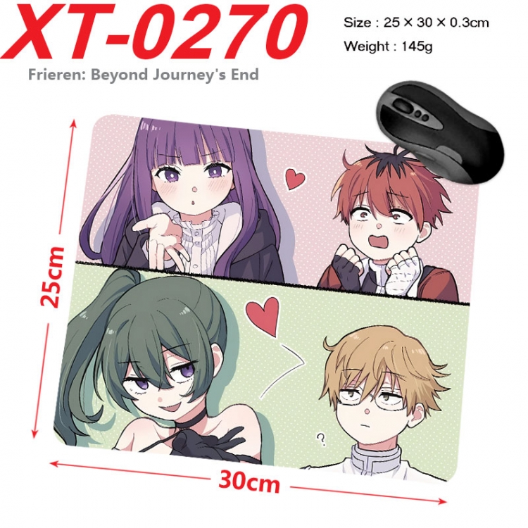 Frieren: Beyond Journey's Anime peripheral new lock edge mouse pad 25X30cm  xt-0270