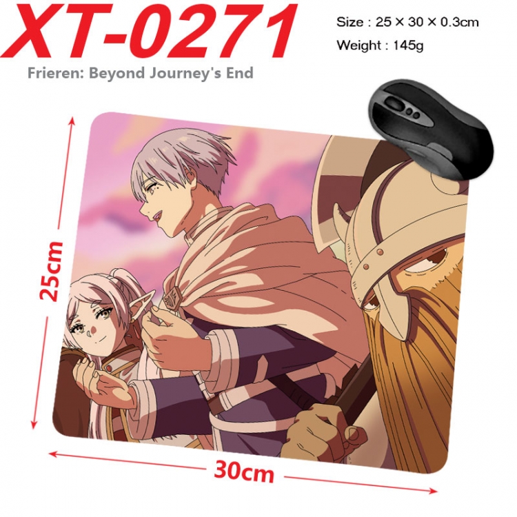 Frieren: Beyond Journey's Anime peripheral new lock edge mouse pad 25X30cm  xt-0271