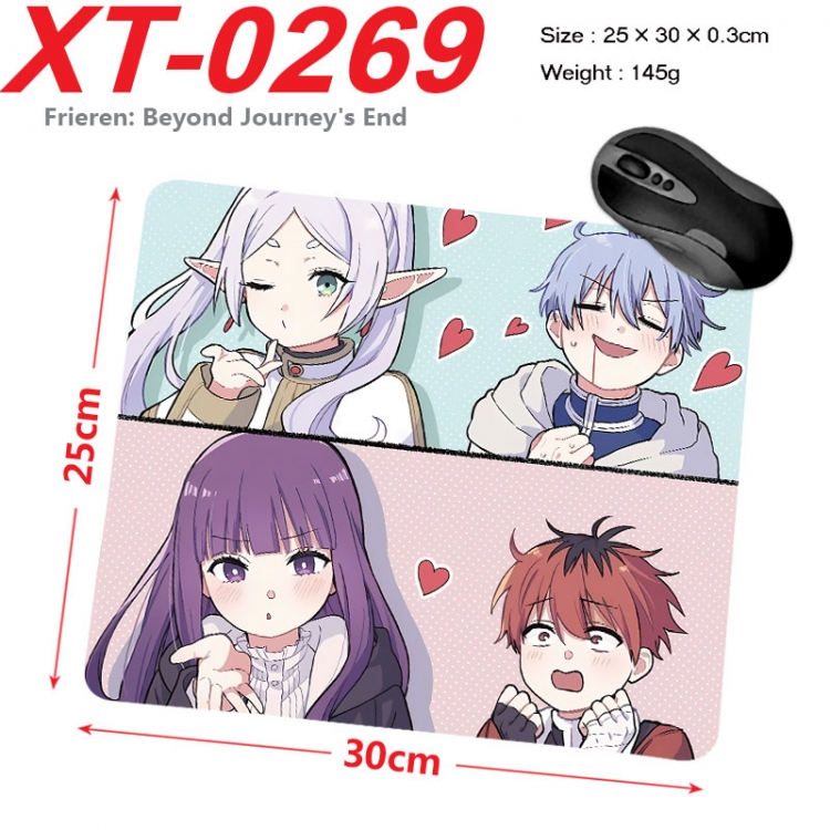 Frieren: Beyond Journey's Anime peripheral new lock edge mouse pad 25X30cm  xt-0269