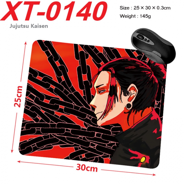 Jujutsu Kaisen Anime peripheral new lock edge mouse pad 25X30cm xt-0140