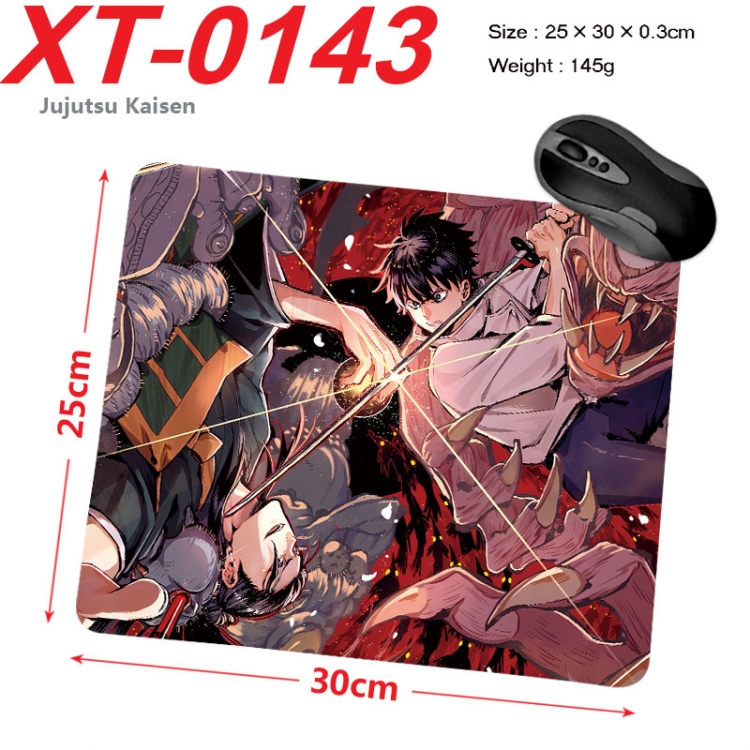 Jujutsu Kaisen Anime peripheral new lock edge mouse pad 25X30cm  xt-0143