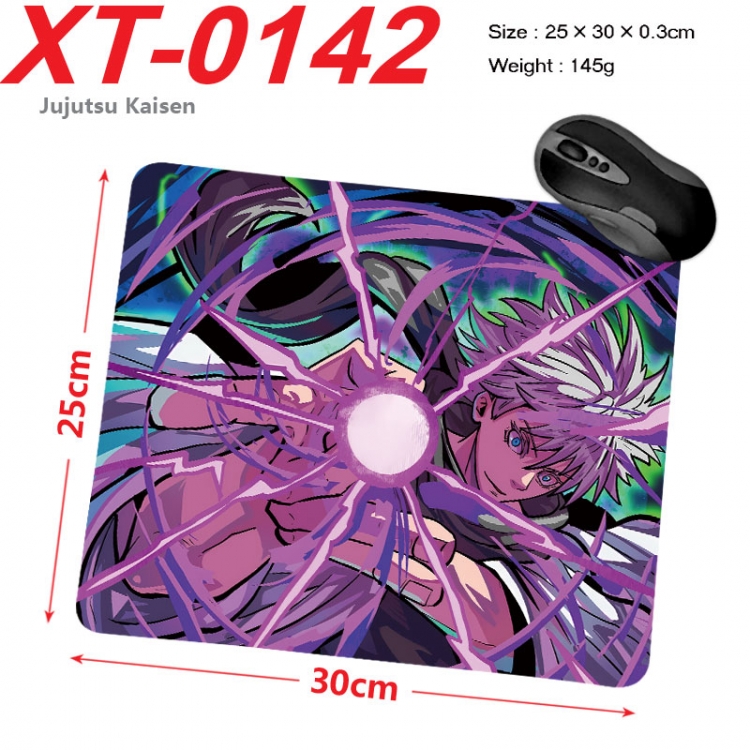 Jujutsu Kaisen Anime peripheral new lock edge mouse pad 25X30cm  xt-0142