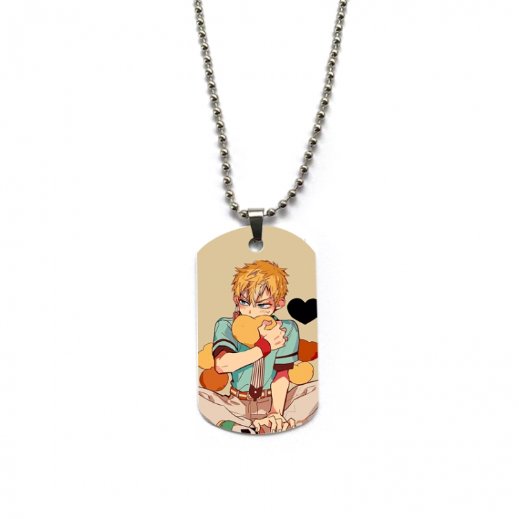 Toilet-bound Hanako-kun Anime double-sided full color printed military brand necklace price for 5 pcs