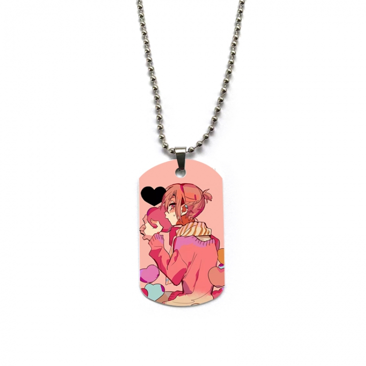 Toilet-bound Hanako-kun Anime double-sided full color printed military brand necklace price for 5 pcs