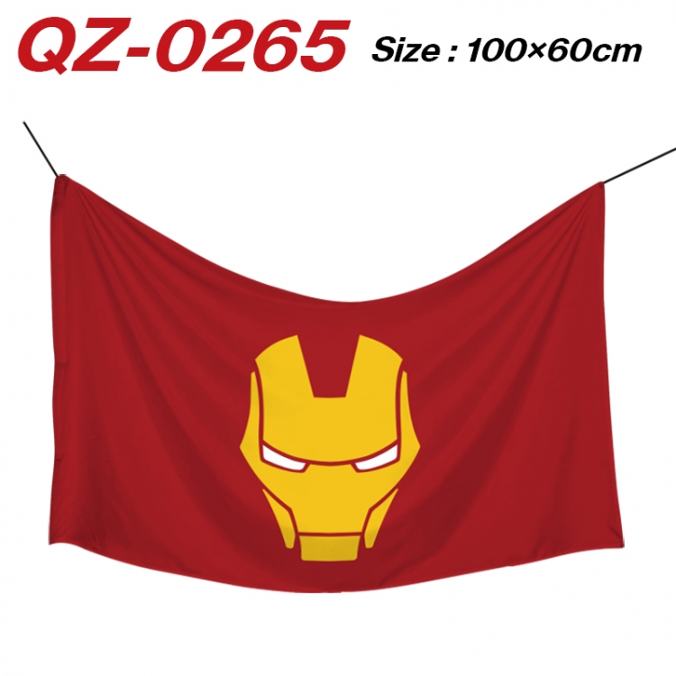 Superhero  Anime Full Color Watermark Printing Banner 100X60CM QZ-0265