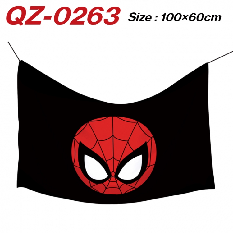 Superhero  Anime Full Color Watermark Printing Banner 100X60CM QZ-0263