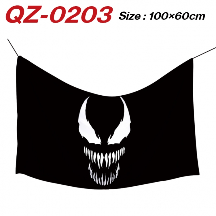 venom  Anime Full Color Watermark Printing Banner 100X60CM QZ-0203