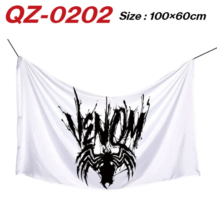 venom  Anime Full Color Watermark Printing Banner 100X60CM QZ-0202