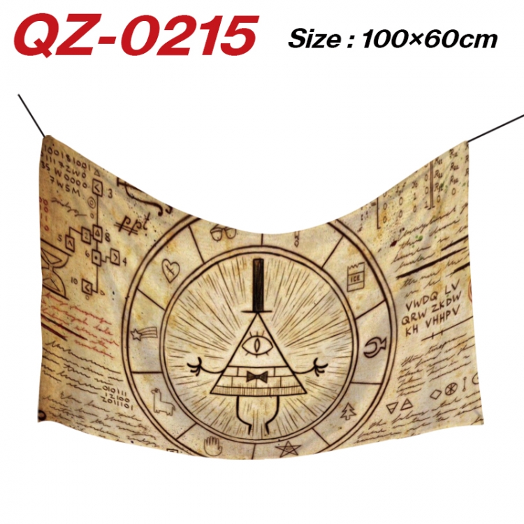 Gravity Falls  Anime Full Color Watermark Printing Banner 100X60CM QZ-0215