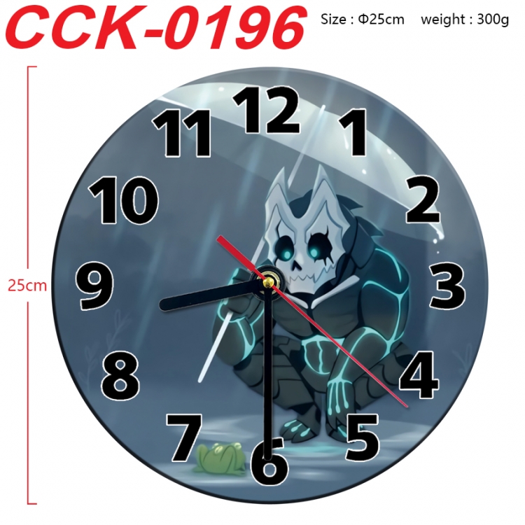 KAIJU NUMBER EIGHT Anime peripheral printed full-color wall clock 25cm CCK-0196