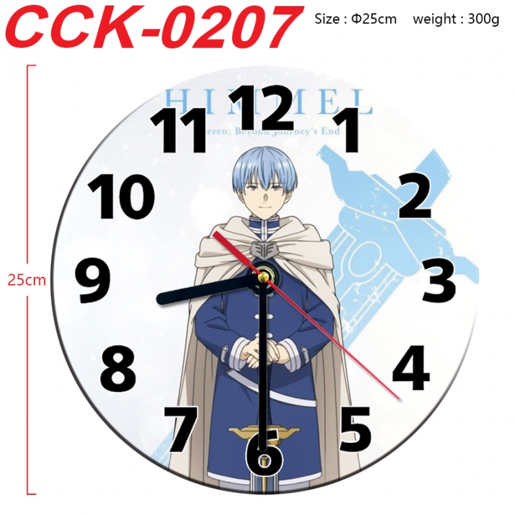 Frieren: Beyond Journey's Anime peripheral printed full-color wall clock 25cm CCK-0207