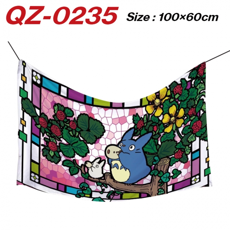 TOTORO Anime Full Color Watermark Printing Banner 100X60CM QZ-0235