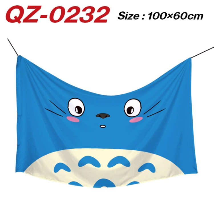 TOTORO Anime Full Color Watermark Printing Banner 100X60CM QZ-0232